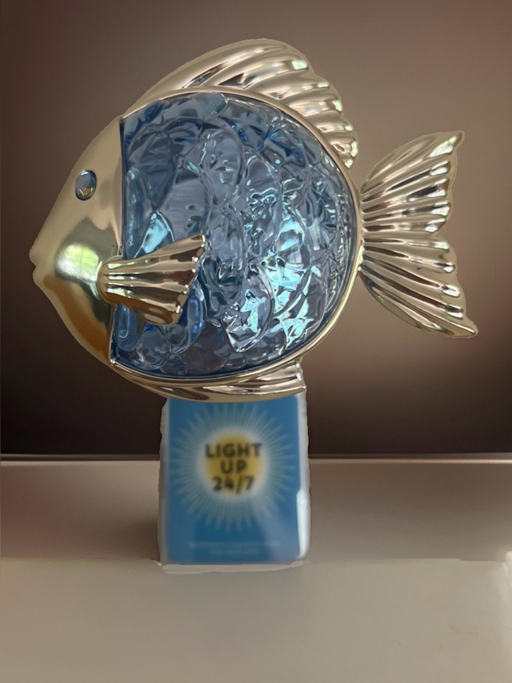 Bath & Body Works FIBER OPTIC FISH NIGHTLIGHT Wallflowers Plug Kidcore NEW